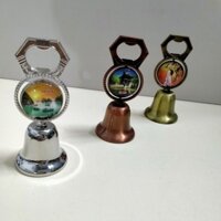Chuông đúc đồng kết hợp khui bia mở hộp hình ảnh Hà Nội,hạ long,cô gái áo dài Việt Nam - quà tặng lưu niệm