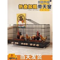 Chuồng gà cho sử dụng tại nhà, chuồng lớn và cực lớn, tự động làm sạch phân, chuồng chăn nuôi có thể gập lại, chuồng gà với lưới thép, chuồng vịt và chó