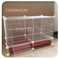 CHUỒNG GHÉP CHO CHÓ MÈO CON TIỆN LỢI DỄ THÁO LẮP VÀ DI CHUYỂN