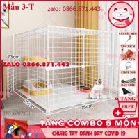 Chuồng ghép thú cưng ⚡𝐅𝐑𝐄𝐄𝐒𝐇𝐈𝐏-𝐄𝐗𝐓𝐑𝐀-𝟕𝟎𝐊⚡ Combo Tấm Lưới Ghép Chuồng Quây Chó Mèo Thỏ Chuột