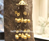 Chuông gió 12 ống đồng 2 tầng có phật di lạc CG1263-17