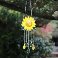 Chuông gió hướng dương Sân ngoài trời Trang trí sân vườn Trang trí treo SunCatcher