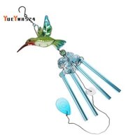 Chuông gió Kính làm vườn Chuông gió Mặt dây chuyền Chất lượng cao cho đồ trang trí cửa sổ tường