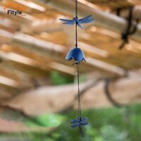 Chuông gió Nhật Bản Windchime Chuồn chuồn Trang trí Vintage Gang Chuông gió cho sân hiên Trang trí nhà cửa