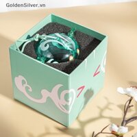 Chuông Gió Treo Trang Trí Hình Anime Nhật Bản Bằng Thủy Tinh Borosilicate Slime Genshin Va Chạm