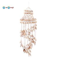 Chuông Gió Treo Tường Trang Trí Hình Vỏ Sò Sáng Tạo