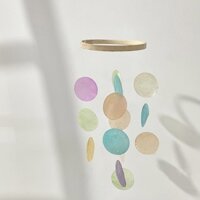 Chuông gió vỏ sò Thỏ Stationery phụ kiện decor trang trí tường phòng ngủ bàn học chụp hình decor chụp ảnh