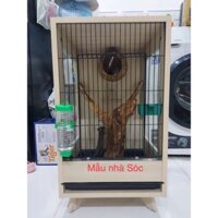 Chuồng gỗ cho Sóc