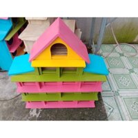 chuồng gỗ nuôi bồ câu 15 ô. loại hình cửa sổ ( oval). thợ kinh nghiệm lâu năm làm
