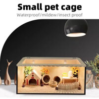 chuồng gỗ phù hợp nuôi Hamster
