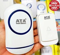 Chuông gọi cửa không dây ATA AT-988 (1 bộ gồm 1 nút nhấn + 1 chuông)