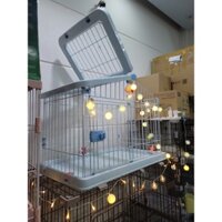 Chuồng Iris mái vòm 3 cửa phù hợp pet dưới 10kg