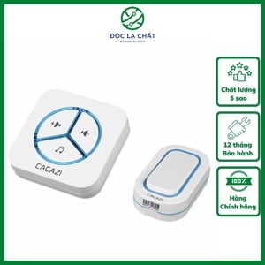 Chuông không dây chống nước CACAZI 9909