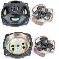 Chuông, lá côn và nhông trước xe moto mini D7,35cm T8F