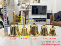 Chuông Lắc Bằng Đồng Cầm Tay Đủ Cỡ