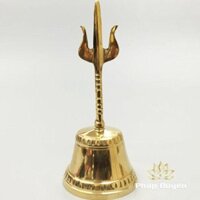 Chuông Lắc Cầm Tay Bằng Đồng Vàng – CT02