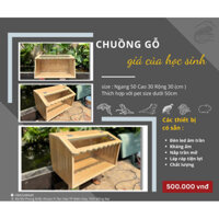 Chuồng Lồng Gỗ mái xéo 50x30x30 Nuôi Bò Sát và Gà Rutin od zalo 0842249545 giảm 15%
