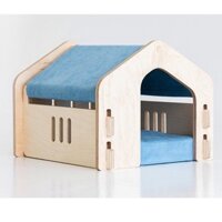 Chuồng mèo, chó bằng gỗ size S (2-5kg)