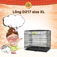 Chuồng Mèo Chuồng Chó Sơn Tĩnh Điện Cho Thú Cưng, Lồng Chó Mèo Size XL Gấp Gọn, Chuồng Cho Mèo Và Chó Nhập Khẩu L1 D217