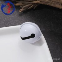 Chuông nhỏ bằng kim loại sơn màu kẹo 22mm, phụ kiện móc khóa DIY thủ công, trang trí treo Giáng sinh