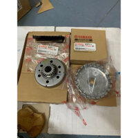 chuông nồi trước + nhông hú nồi sau sirius Fi+Jupiter Fi zin hãng Yamaha