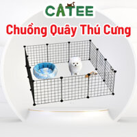 Chuồng Quây Cho Chó Mèo Lắp Ghép Dễ Dàng Nhiều Mẫu Dễ Thương