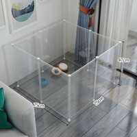 Chuồng Quây Thú Cưng, Chuồng Chó Mèo Đa Năng 45x35cm Tặng Kèm Chốt Gắn