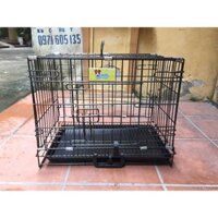 Chuồng sơn tĩnh điện 2 cửa 91*56*67 cm