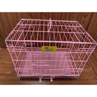 Chuồng sơn tĩnh điện nhập khẩu cho thú cưng MEWMEW size S có thể gấp gọn gàng L1 D214