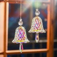 Chuông Thủy Tinh Trong Suốt Cầu Vồng Chuông Pha Lê Cửa Sổ Đồ Trang Trí Chuông Mặt Dây Chuyền Kính Chống Nắng Bắt Đồ Trang Trí Giáng Sinh _ aeiyue.vn