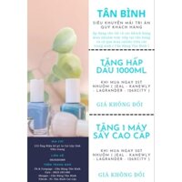 Chương trình khuyến mãi - Mua nhuộm 126XCITY tặng ngay hấp dầu siêu mềm mượt hoặc máy sấy cao cấp