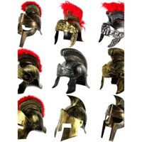 Chương Trình Mới Nhập Vai Sân Khấu Samurai Đạo Cụ Nhựa Chiến Binh Hiệp Sĩ Mũ Thanh Cos Hiệu Suất Ý Cổ La Mã Spartan H