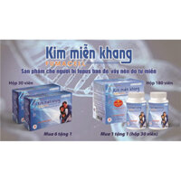 [CHƯƠNG TRÌNH TÍCH ĐIỂM MUA 6 TẶNG 1 ] KIM MIỄN KHANG - Tốt Cho Các Bệnh Tự Miễn - hộp 30 vi