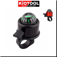 Chuông xe đạp la bàn Kiotool nhôm hợp kim chắc chắn tiếng to - Đỏ