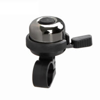 Chuông Xe Đạp Thể Thao Địa Hình Mini Bằng Đồng Âm Thanh Vang 90-100dB Gắn Ghi Đông Xe Đạp Mai Lee Loại Cơ Bản - Đen bóng mờ