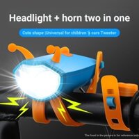 [Chuông xe đạp trẻ em] [Phong cách Seckill] Đèn pha xe đạp leo núi Ánh sáng mạnh Chuông đi xe đạp ban đêm Siêu lớn Cân bằng đa năng Trẻ em Trang trí xe đạp Đèn chiếu sáng còi