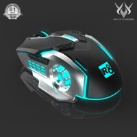 Chuột 6D Gaming R8 1636 thiết kế thuận cả 2 tay - DPI lên đến 3200 (Đen)