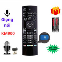Chuột Bay Điều Khiển Bằng Giọng Nói KM900 2.4G USB Cho Android TV BOX PC - GDCT