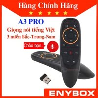 Chuột bay tìm kiếm giọng nói đa năng A3 Pro Voice 1 chạm trên Android Box G10S, G20S