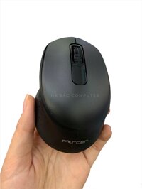 Chuột Bluetooth Forter D225 2.4G Wireless &amp; Bluetooth - Chuột Macbook 2 Chế Độ Không Dây và Bluetooth - Hàng Chính Hãng - Màu Đen