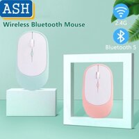 Chuột Bluetooth Không Dây Cho iPad 10th 2022 10.9 Pro 11 12.9 6th Air 5 4 3 2 1 Mini 6 Pro 10.5 9.7 6th 5th iPad Pro 9.7 2 3 4 Slim Mouse Bluetooth 5.0 2.4g