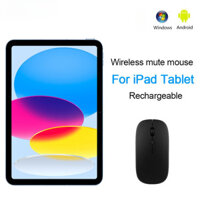 Chuột Bluetooth Không Dây Cho iPad A16 11th Gen 2025 Air Pro 11 12.9 Pro 13 M4 Air 11 13 M2 M3 4th 5th iPad 10th Gen Sạc mini Im Lặng Chuột