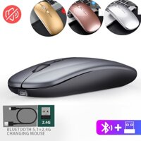 Chuột bluetooth Không Dây Sạc Pin 2.4ghz Cho macbook ipad ios & android tablet laptop