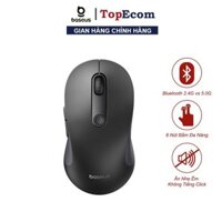 Chuột Bluetooth Không Dây Baseus F02 Wireless Mouse Cho PC/ Laptop/ Tablet 4000DPI Hỗ Trợ Chơi Game Giảm Ồn - TopLink