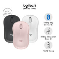 Chuột Bluetooth Logitech M220 Silent - Không dây, Nhỏ gọn, Tương thích Windows, macOS, ChromeOS CM350