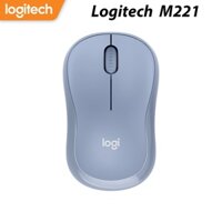 Chuột Bluetooth Logitech M221 Chuột không dây Im lặng-blue