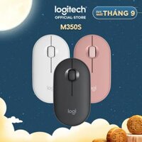 Chuột Bluetooth Logitech Pebble Mouse 2 M350s - Hàng chính hãng - Trắng White