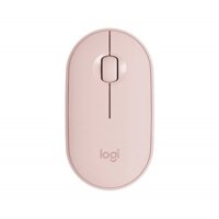 Chuột Bluetooth Silent Logitech Pebble M350 - Hàng chính hãng - Hồng