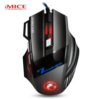 Chuột Chơi Game Có Dây Imice X7 2400DPI LED 7 Phím (Đen)