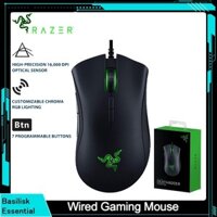 Chuột chơi game có dây Razer DeathAdder Elite Cảm biến quang học 16.000 DPI - 7 nút cho máy tính xách tay PC Game thủ